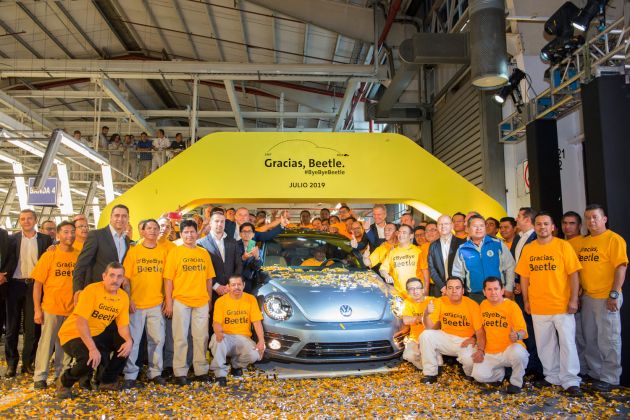 Volkswagen Beetle production comes to a conclusion
