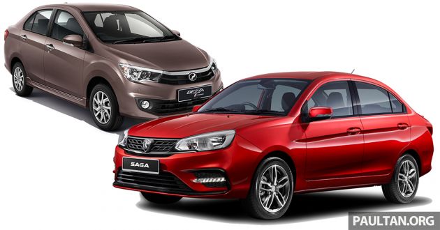 2019 Proton Saga vs Perodua Bezza: we compare the service costs of both over five years/100,000 km