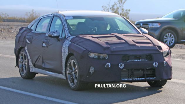 SPYSHOTS: 2021 Kia Optima borrows Stinger cues