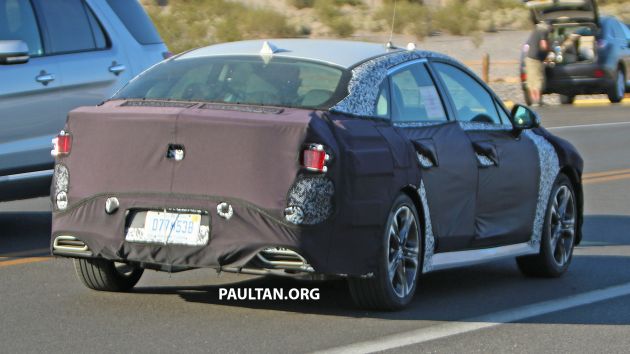 SPYSHOTS: 2021 Kia Optima borrows Stinger cues