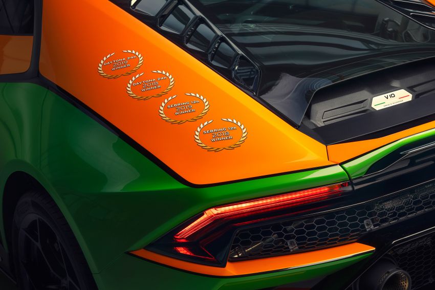 Lamborghini Aventador SVJ 63 Roadster and Huracan Evo GT Celebration debut at Monterey Car Week 1002996