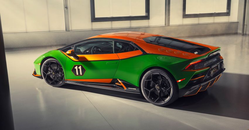 Lamborghini Aventador SVJ 63 Roadster and Huracan Evo GT Celebration debut at Monterey Car Week 1003000