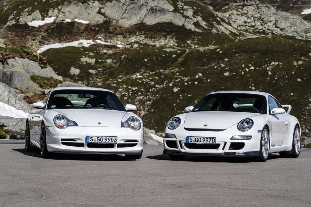 GALLERY: Porsche 911 GT3 – 20 years, six versions