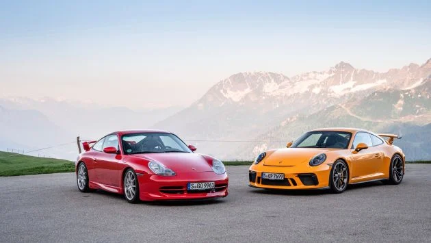 GALLERY: Porsche 911 GT3 – 20 years, six versions