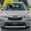 Subaru Forester 2019 kini di M’sia – tiga varian, sistem EyeSight untuk spesifikasi tertinggi, dari RM140k