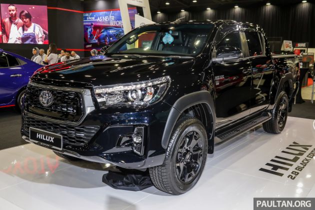 Toyota Hilux 2.8 Black Edition launched – RM139,888