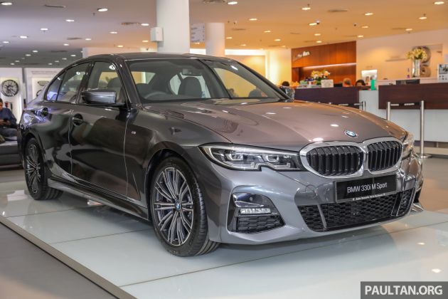 G20 BMW 330i M Sport and 320i Sport prices increased to RM294k and RM249k – 330i now comes with AEB