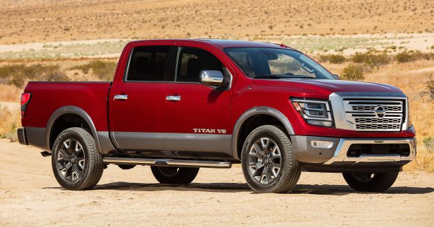 2020 Nissan Titan revealed with updated styling, kit