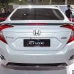 Honda Civic facelift previewed in Malaysia – now with Honda Sensing, boot spoiler and 18-inch alloy wheels