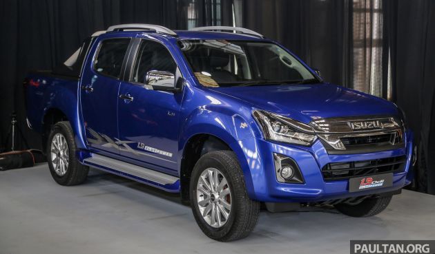 Isuzu D-Max 2019 dilancarkan di Malaysia – 11 varian, pilihan enjin 1.9L Ddi BluePower, dari RM80k-RM121k