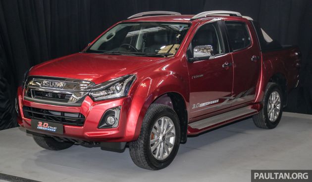 Isuzu D-Max 2019 dilancarkan di Malaysia – 11 varian, pilihan enjin 1.9L Ddi BluePower, dari RM80k-RM121k