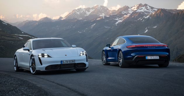 Porsche Taycan debuts – up to 761 PS, 1,050 Nm, 0-100 km/h in 2.8 seconds, 260 km/h, 450 km WLTP