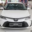 2019 Toyota Corolla launched in Malaysia – two 1.8L variants; Toyota Safety Sense on 1.8G; from RM129k