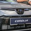 2019 Toyota Corolla launched in Malaysia – two 1.8L variants; Toyota Safety Sense on 1.8G; from RM129k