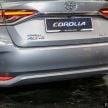 2019 Toyota Corolla launched in Malaysia – two 1.8L variants; Toyota Safety Sense on 1.8G; from RM129k