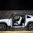 Tokyo 2019: Mazda MX-30 – brand’s first EV debuts with 141 hp, 264 Nm, 209 km EV range, suicide doors!