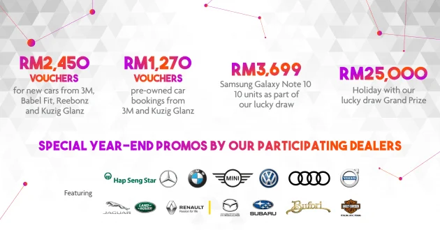 PACE 2019 – Exclusive deals on offer for pre-owned Mazda 6, CX-5 and CX-9 vehicles, priced from RM143k