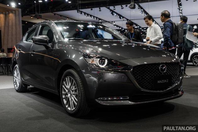2020 Mazda 2 facelift launched at Thailand Motor Expo – 1.3L petrol and 1.5L diesel; 7 variants; from RM75k