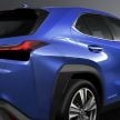 Lexus UX 300e pure EV – 400 km range, 204 PS/300 Nm, ‘paddle-shift’ braking regen, Active Sound Control