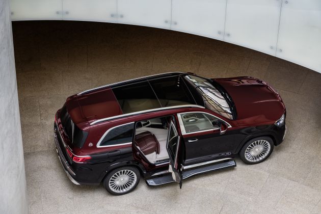 X167 Mercedes-Maybach GLS revealed in Guangzhou, jettisons third-row seats in favour of ultimate luxury