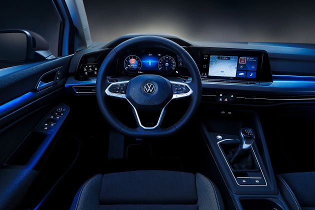 Volkswagen Golf Mk8 diberikan pelbagai pembaharuan