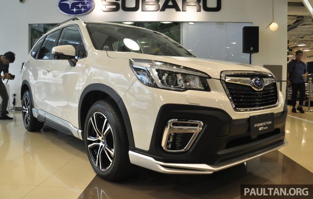 Subaru Forester GT Edition previewed in Singapore