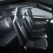 Tesla Cybertruck shows off its interior at US car meet – production EV pick-up truck to be launched soon?