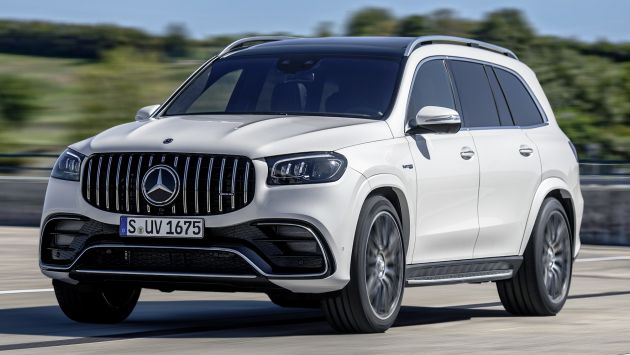 X167 Mercedes-AMG GLS63 shown – 612 PS monster with mild hybrid tech, seven seats, 0-100 km/h 4.2 secs