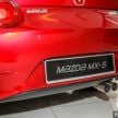 2019 Mazda MX-5 RF in Malaysia – new 184 PS engine, telescopic steering, CarPlay, Android Auto, RM260k