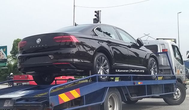 SPYSHOTS: 2020 B8 Volkswagen Passat facelift seen in Malaysia – LED matrix headlights, 18-inch wheels