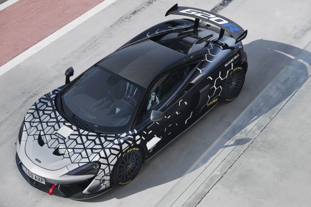 McLaren 620R – road-legal version of 570S GT4 racer