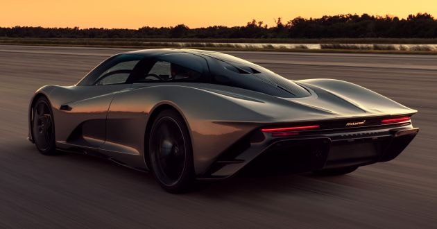 McLaren Speedtail is the fastest, most technically advanced model ever – 1,050 PS, 1,150 Nm, 403 km/h!