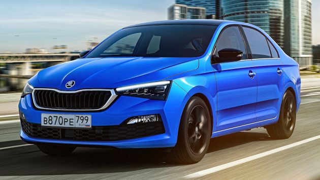 Skoda Rapid gets second facelift for Russian market