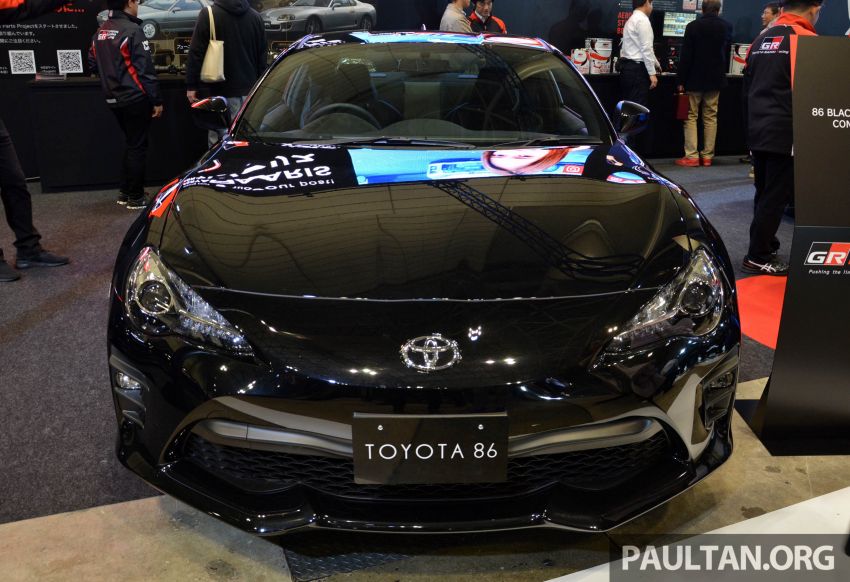 TAS 2020: Toyota 86 Black Limited Concept and AE86 Sprinter Trueno GT-Apex Black Limited on display 1069394