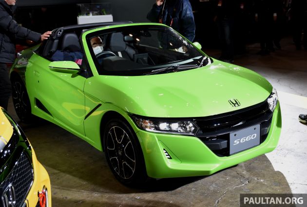 TAS 2020: Facelifted Honda S660 sports car debuts