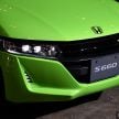 TAS 2020: Facelifted Honda S660 sports car debuts