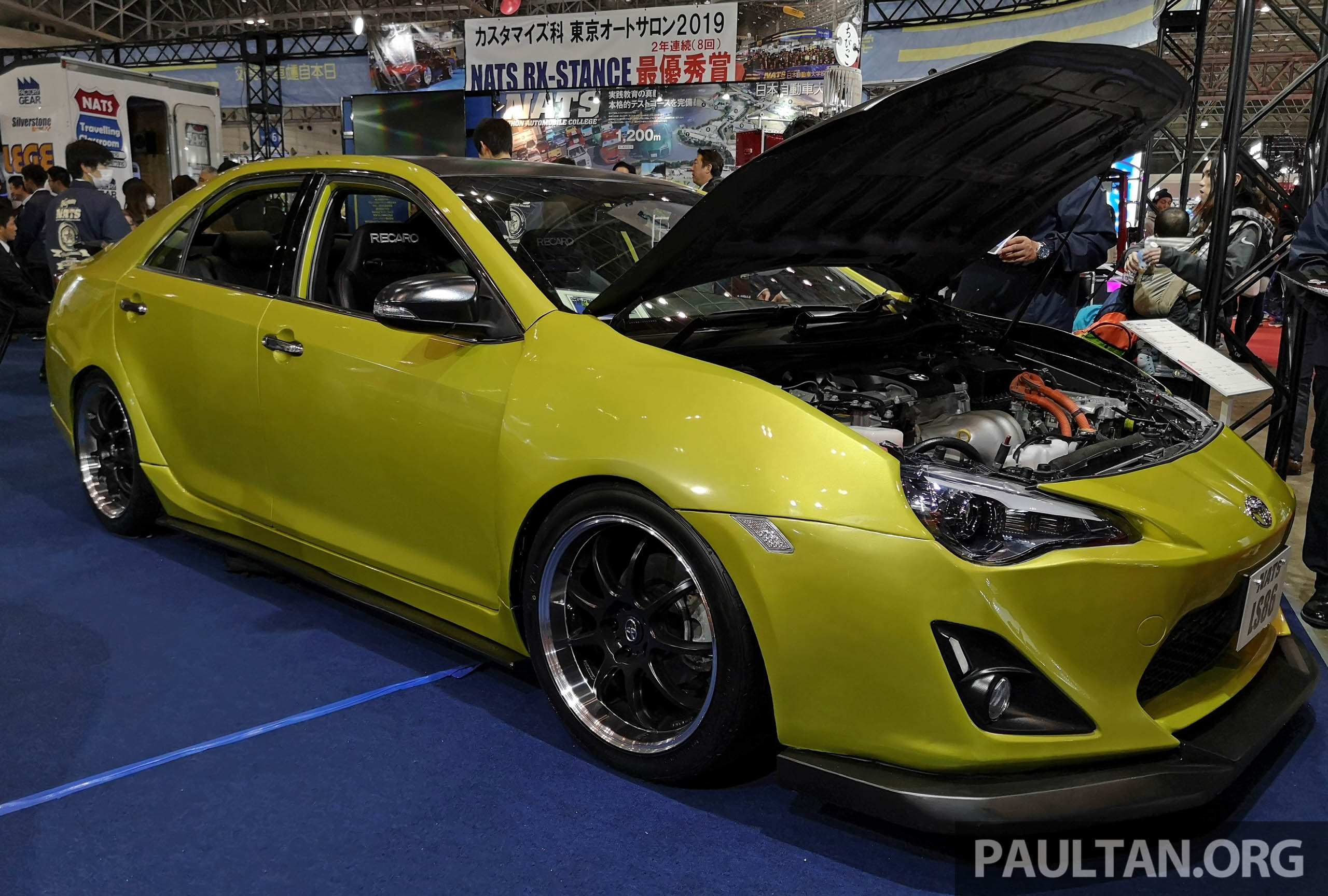 TAS2020: Toyota 86 empat-pintu NATS LS86 yang sebenarnya dihasilkan dari Camry Hybrid AVV50