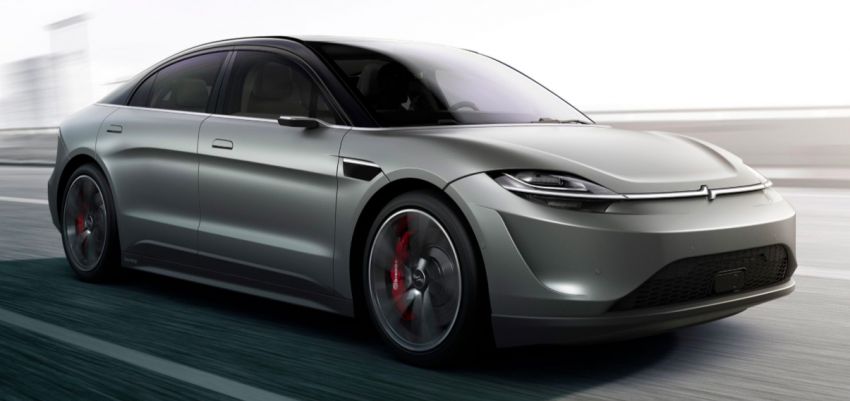 Sony Vision-S concept car unveiled at CES 2020; dual-motor powertrain, provision for Level 4 self-driving 1065455