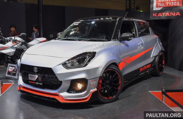 TAS 2020: Suzuki Swift Sport Katana Edition revealed