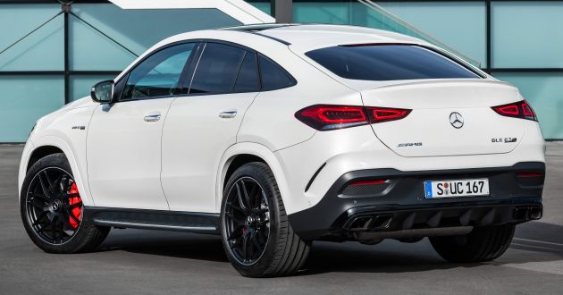 C167 Mercedes-AMG GLE63 Coupé – 4.0L biturbo V8 with EQ Boost tech, 612 PS, 850 Nm, 0-100 in 3.8 secs!