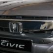 Honda Civic 2020 diperkenalkan secara rasmi di M’sia – dengan Honda Sensing, harga bermula RM113,600