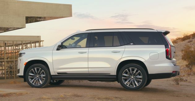 2021 Cadillac Escalade – 6.2L petrol V8, 3.0L diesel; Super Cruise ADAS, 38-inch curved OLED display