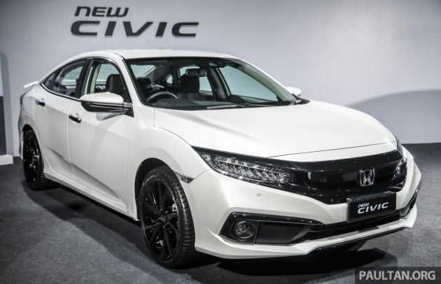 Honda Civic 2020 diperkenalkan secara rasmi di M’sia – dengan Honda Sensing, harga bermula RM113,600