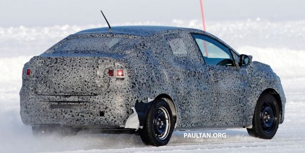 SPYSHOTS: Dacia Logan seen cold-weather testing