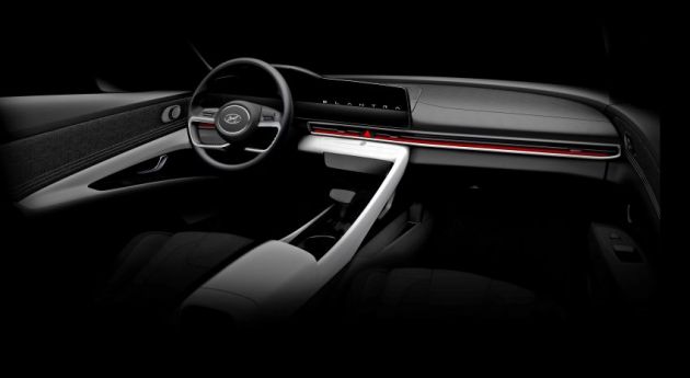 Hyundai Elantra 2021 ditunjuk sebelum pelancaran