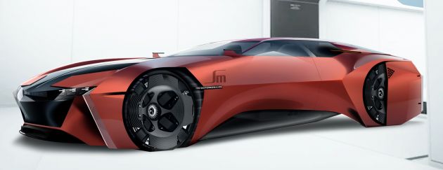 DS keluarkan lukisan gambaran model SM moden sempena sambut ulang tahun ke-50 model tersebut