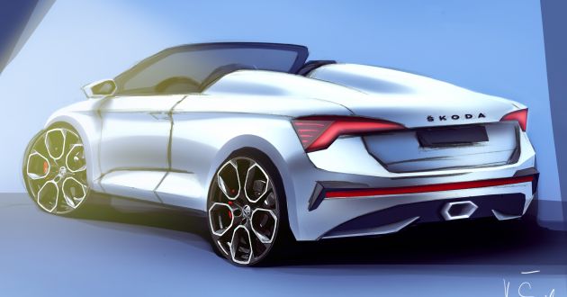 Skoda Scala Spider concept previewed – June debut