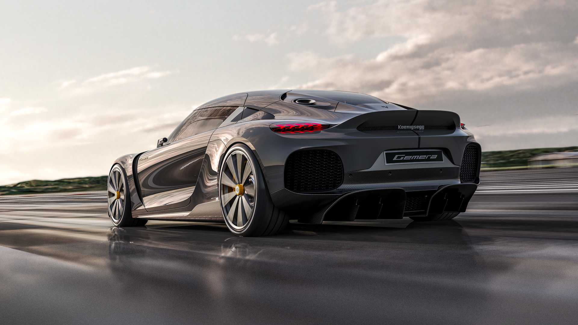 Koenigsegg Gemera – 4-tempat duduk, enjin 3-silinder freevalve 2.0L turbo, hibrid 3 motor, 1,700 hp/3,500 Nm!