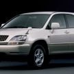 GALLERY: Four generations of the Toyota Harrier SUV