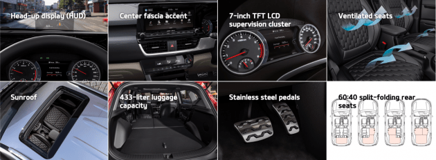 Kia Seltos appears on Malaysian website – 1.6L MPI with 123 PS/151 Nm, EX and GT Line, launch soon?